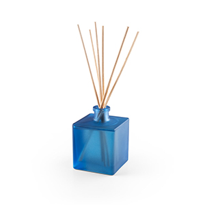 Bastoncini diffusori in flacone di vetro YEUN - Blu
