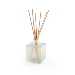 Bastoncini diffusori in flacone di vetro YEUN - Bianco