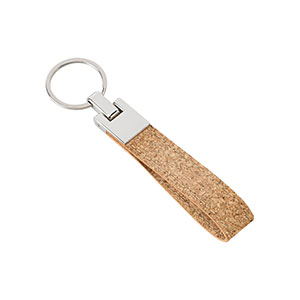 EVANS - set regalo composto da una penna e un portachiavi - Naturale