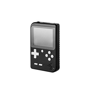 BOWSER - console portatile con 256 giochi classici - Nero