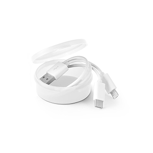 Cavetto usb EMMY - Bianco