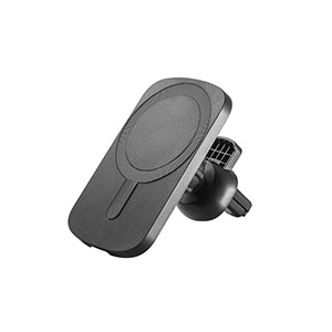 KOCH - supporto per smartphone da auto con caricatore wireless - Nero