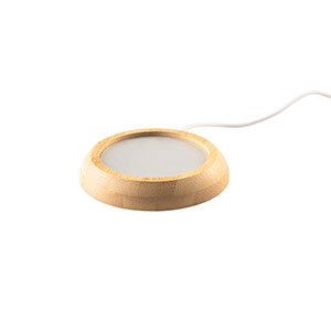 GATES - scaldatazza con corpo in bamboo - Naturale
