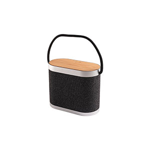 GUETTA - speaker portatile da 5W con caricatore wireless - Grigio scuro