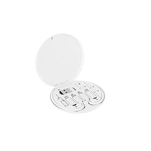 SYSTROM - set adattatore e cavo di ricarica superveloce - Bianco