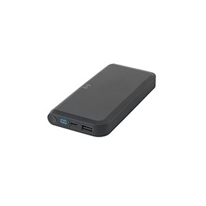 BECKER 10 - power bank da 10.000 mAh con caricatore wireless - Nero
