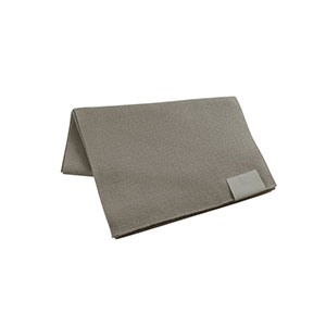 SERENITY - sciarpa con etichetta per la personalizzazione - Grigio chiaro