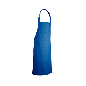 CUMIN - grembiule in twill di cotone - Blu reale