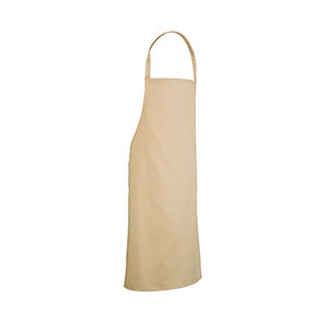 CUMIN - grembiule in twill di cotone - Beige