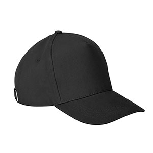 ASHTON - cappellino da baseball in cotone - Nero