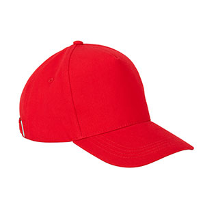 ASHTON - cappellino da baseball in cotone - Rosso