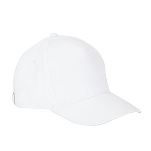 ASHTON - cappellino da baseball in cotone - Bianco