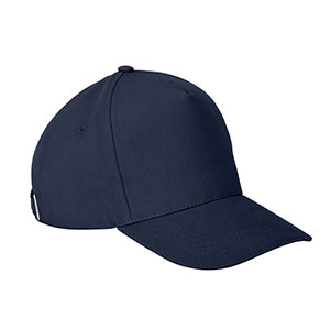 ASHTON - cappellino da baseball in cotone - Blu scuro