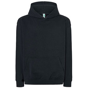 Felpa uomo con cappuccio OVERSIZE - Nero