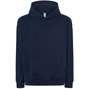 Felpa uomo con cappuccio OVERSIZE - Blu Navy