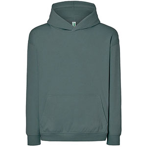Felpa uomo con cappuccio OVERSIZE - Teal
