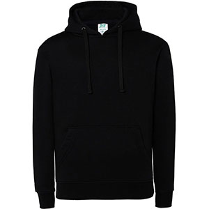 Felpa leggera con cappuccio donna FRENCH TERRY - Nero