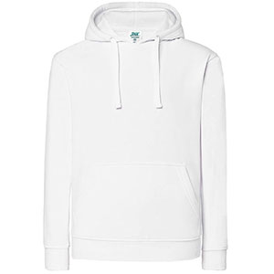 Felpa leggera con cappuccio donna FRENCH TERRY - Bianco