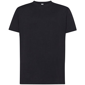 T-shirt di alta qualità in cotone SUPER-T - Nero