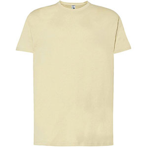 T-shirt di alta qualità in cotone SUPER-T - Crema