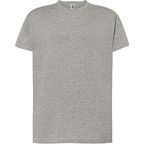 T-shirt di alta qualità in cotone SUPER-T - Grigio Melange