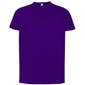 T-shirt di alta qualità in cotone SUPER-T - Purple