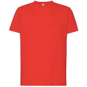 T-shirt di alta qualità in cotone SUPER-T - Rosso