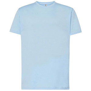 T-shirt di alta qualità in cotone SUPER-T - Celeste