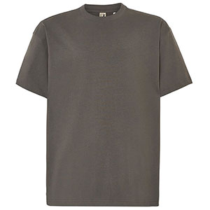 T-shirt 100% cotone OVER RELAXED FIT - Wolf grey