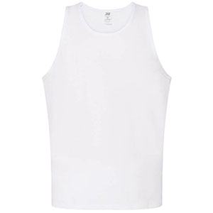 Canotta uomo in 100% cotone URBAN STRAP - Bianco