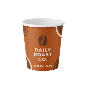 BICCO - Bicchierino da caffè di carta completamente personalizzato - Carta