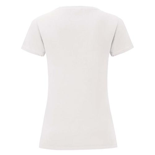 T shirt donna bianca ICONIC 150 T - dettaglio