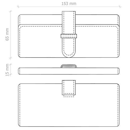 Custodia in similpelle REINA - piano taglie