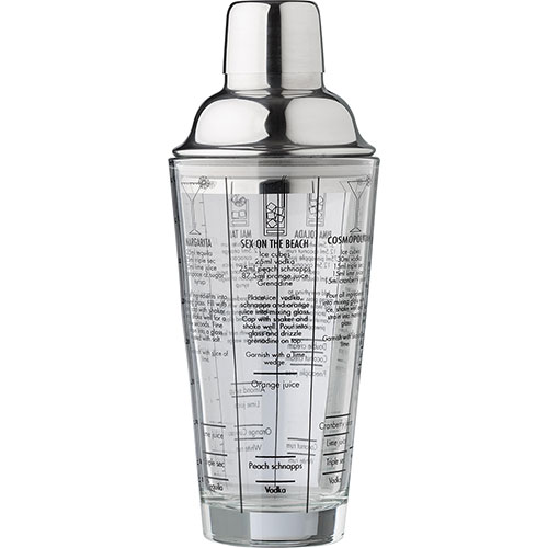 Shaker in vetro ADELA - dettaglio
