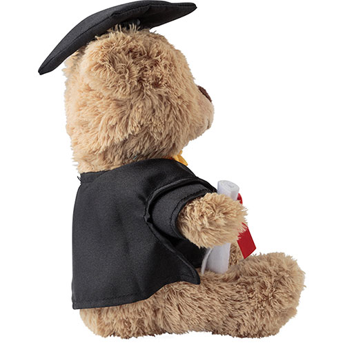 Peluche orsetto laureato MAGNUS - dettaglio