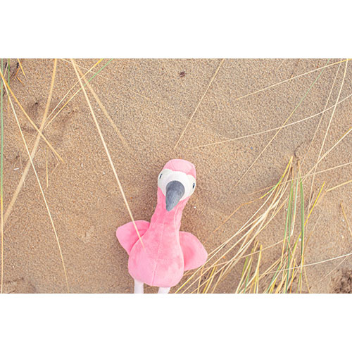 Peluche fenicottero ALICIA - dettaglio