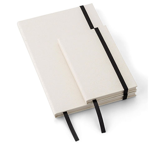 Quaderno A5 con elastico HUDSON - dettaglio