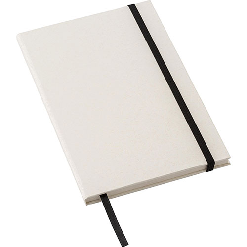 Quaderno A5 con elastico HUDSON - dettaglio