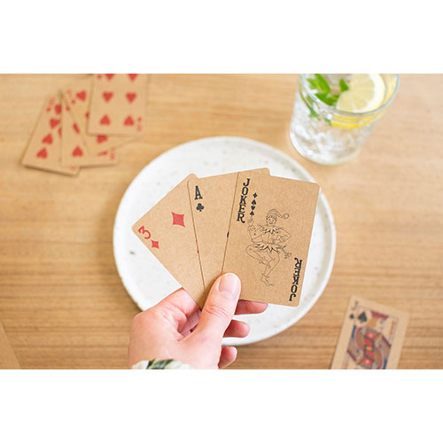 Carte da gioco in carta riciclata ARWEN - dettaglio