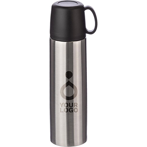 Thermos in acciaio con tazza JAN - dettaglio
