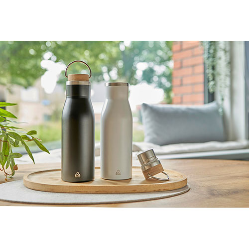 Borraccia in acciaio inox riciclato ALINE - dettaglio