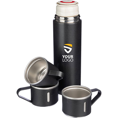 Thermos con 2 tazze HERBERT - dettaglio