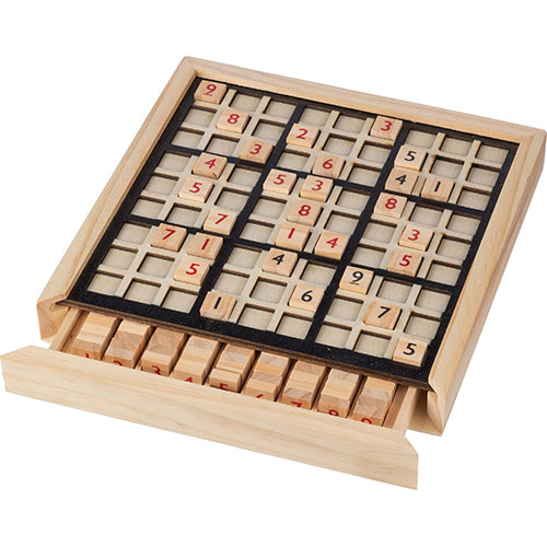 Gioco Sudoku in legno CHRISTA - dettaglio