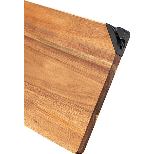 Tagliere in legno con affilacoltelli HEINZ - dettaglio