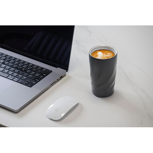Tazza in acciaio VORTEX CALIX CERAMICA - dettaglio