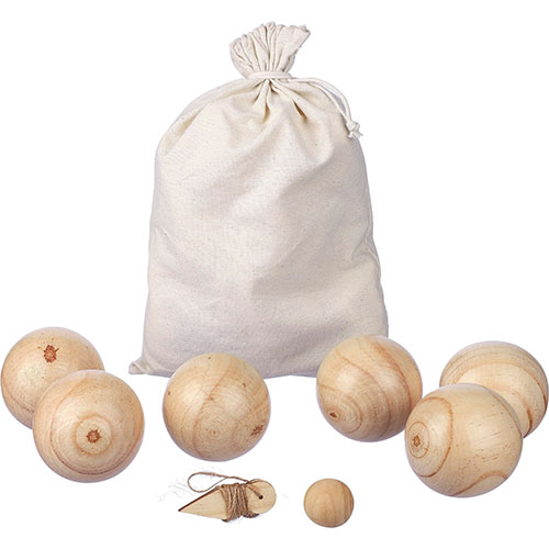 Gioco delle bocce in legno QUILLIAN - dettaglio