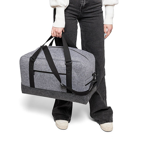 Borsa sportiva in feltro CORLISS - dettaglio