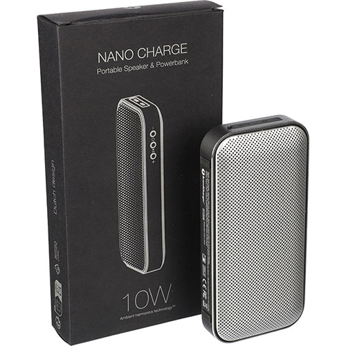 Cassa wireless con power bank NANO CHARGE - dettaglio