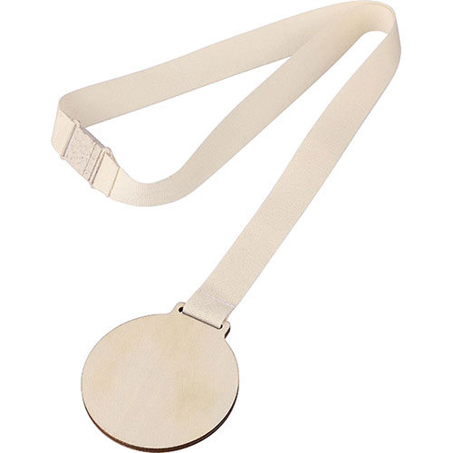 Medaglia in legno KOA - dettaglio