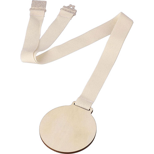 Medaglia in legno KOA - dettaglio